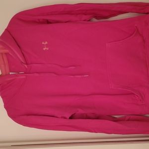 Under armour pink hoodie